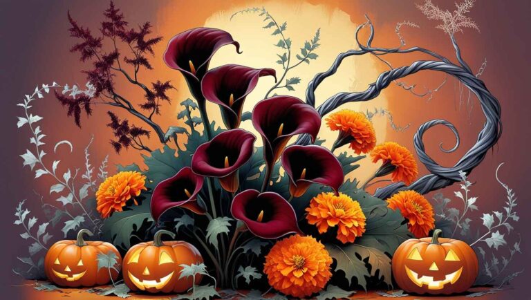 Common Plants and Flowers for Halloween