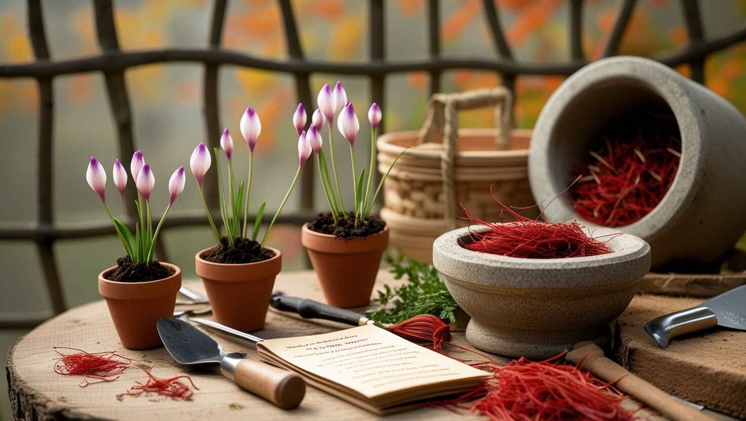 How to Grow Saffron at Home